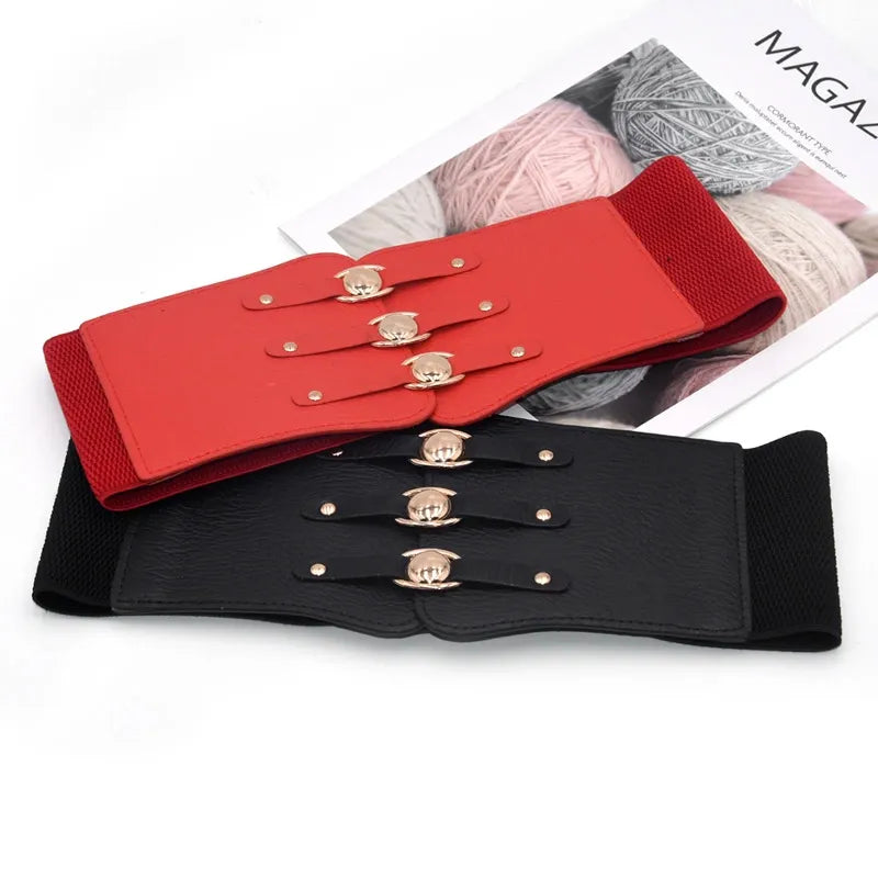 Elastic Wide Corset Belts