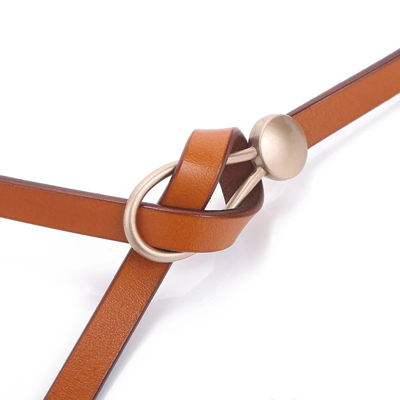 Leather Women Belt