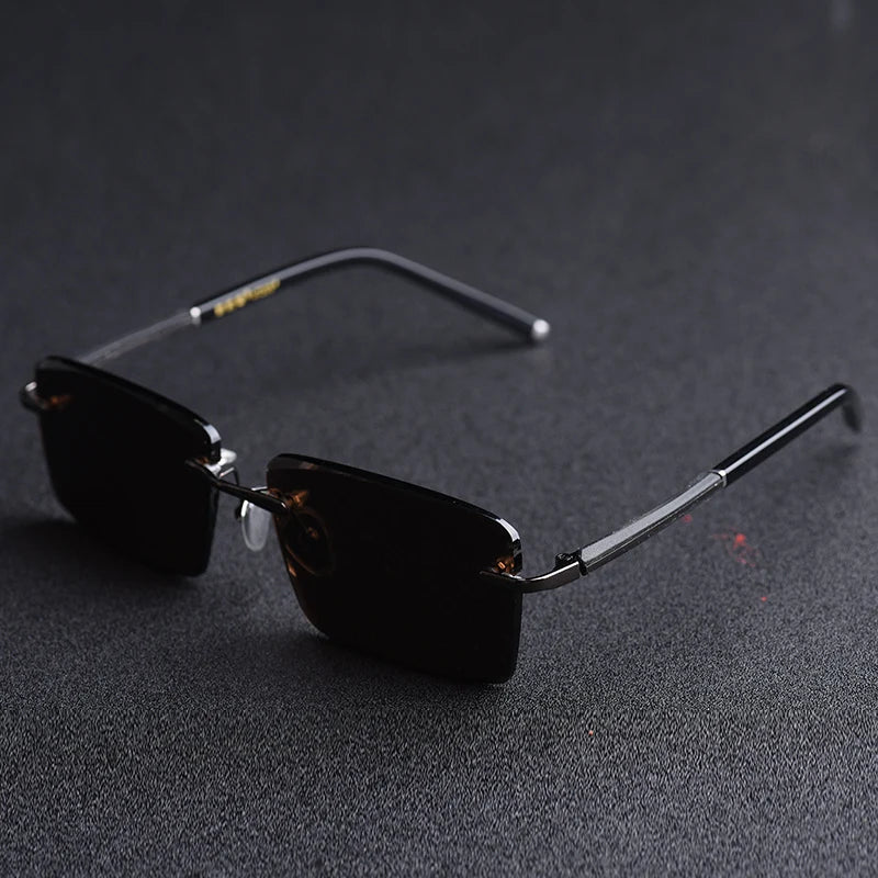 Rimless Sun Glasses