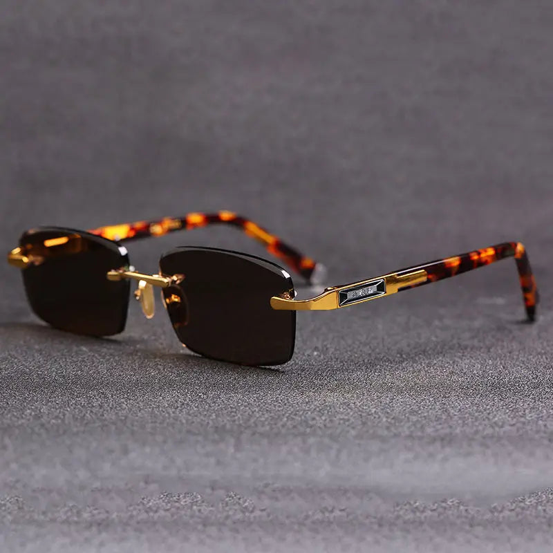 Rimless Sun Glasses