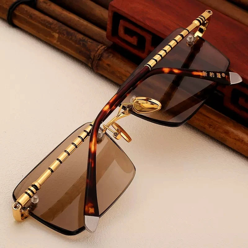 Rimless Sun Glasses