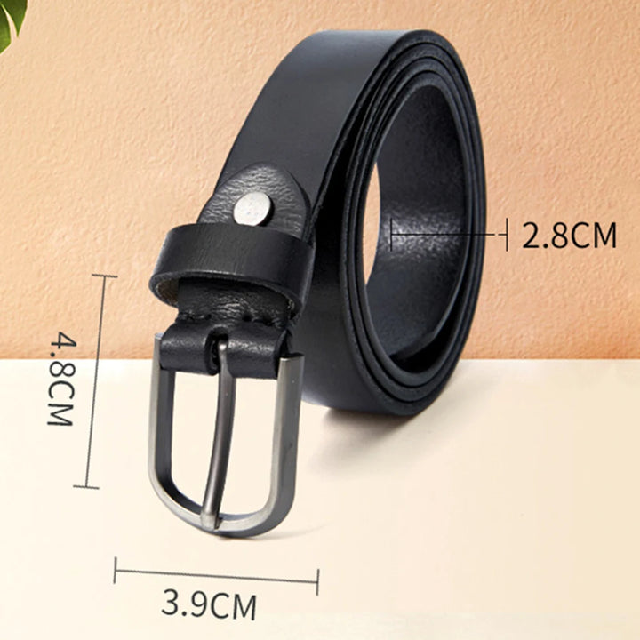 leather fashion casual belt