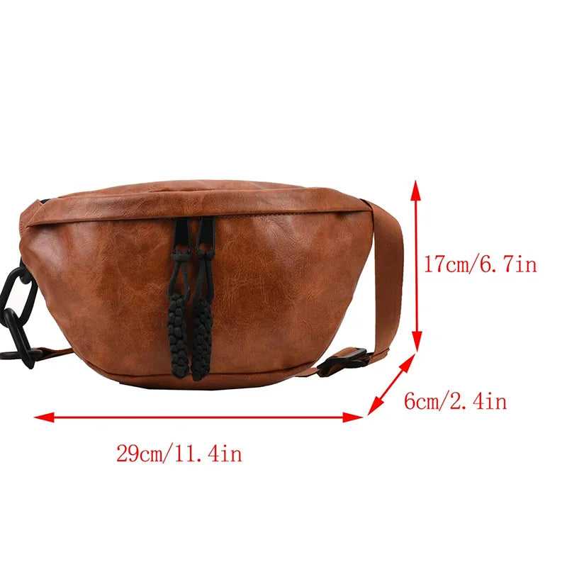 Soft Leather Waist Bag