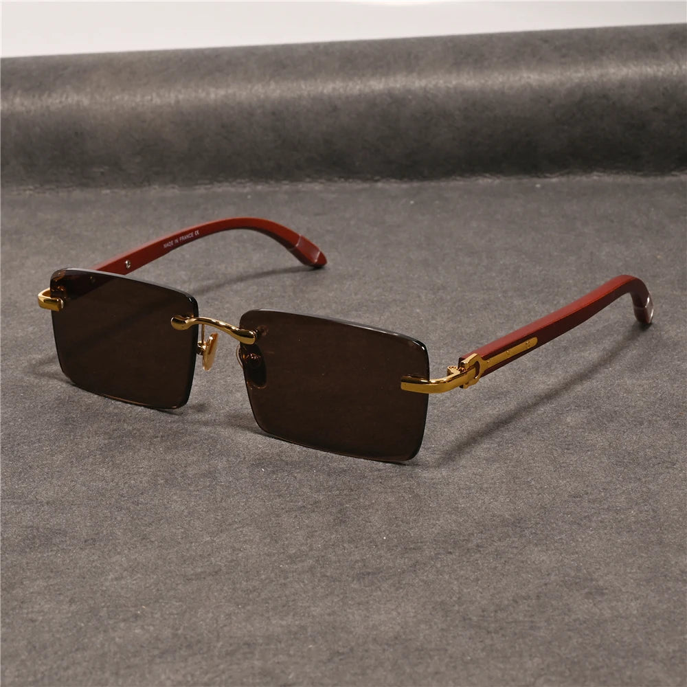 Rimless Sun Glasses