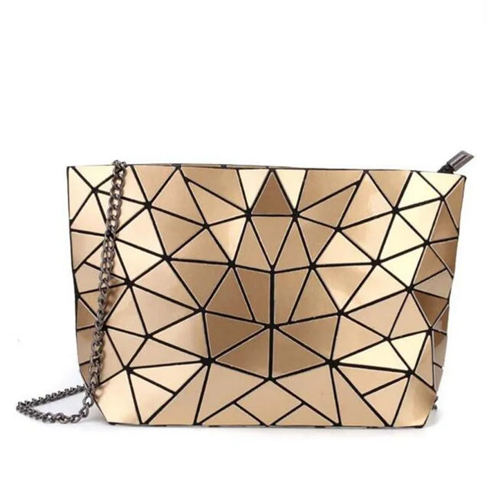 Laser Bag Geometric Chain Shoulder