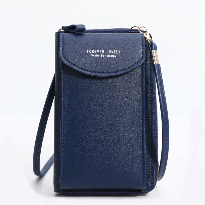 Shoulder Mini Leather Phone Card Holders Wallet