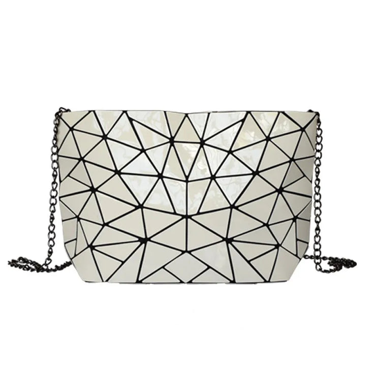 Laser Bag Geometric Chain Shoulder