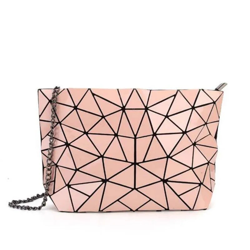 Laser Bag Geometric Chain Shoulder