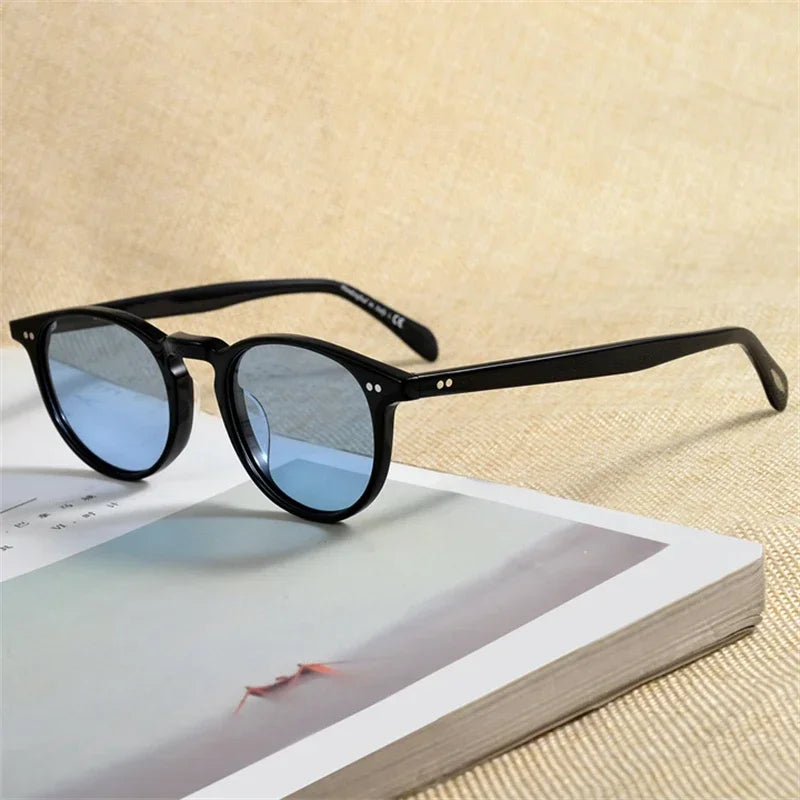 Oval Round Polarized Sunglasses