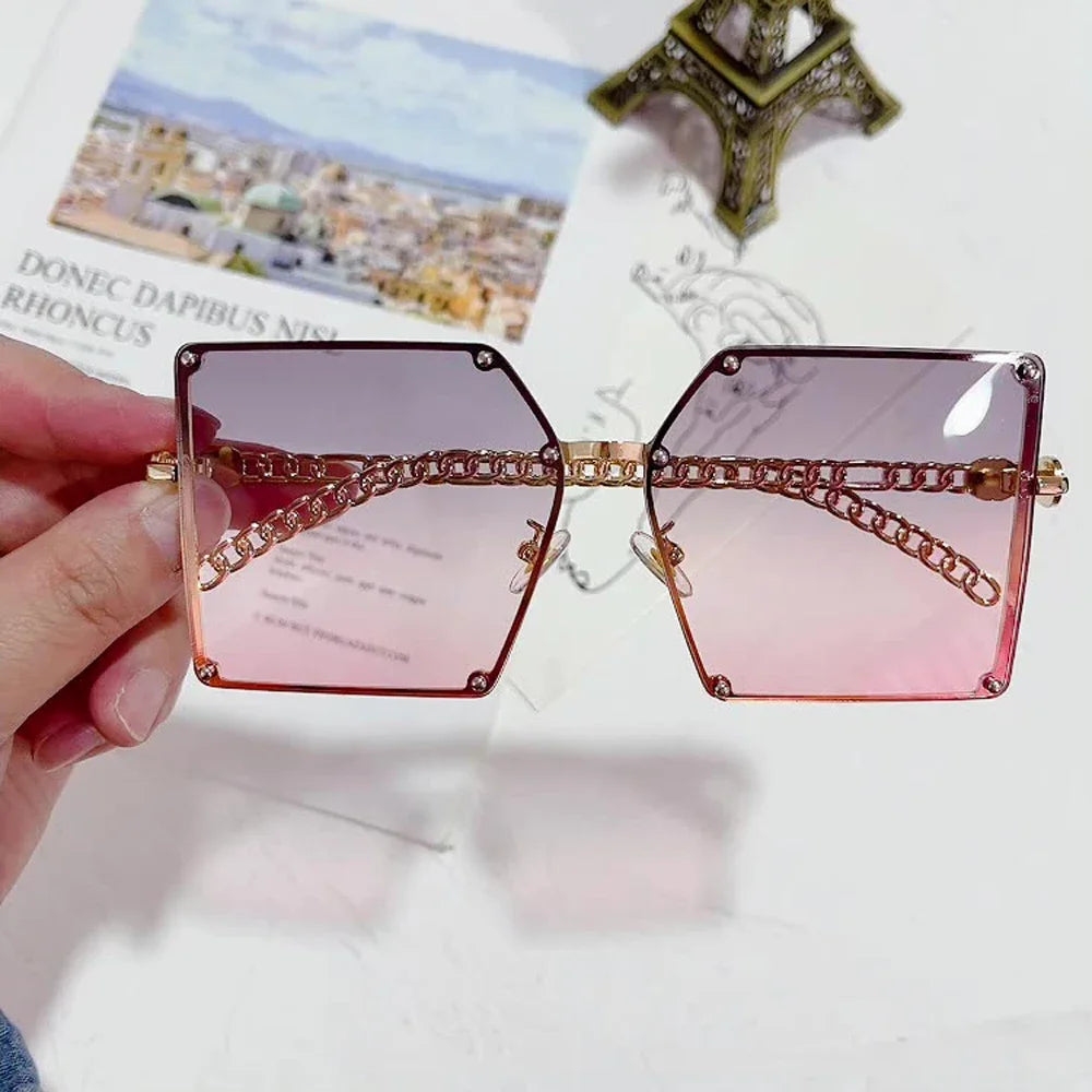 Oversize Gradient Sunglasses