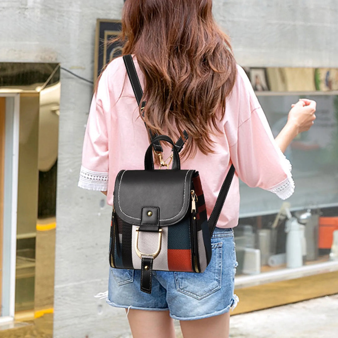 PU Leather Backpack