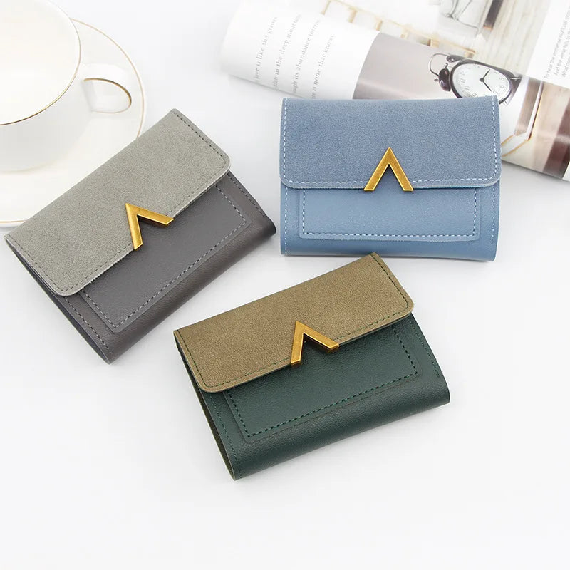 Short Coin Purse Wallets